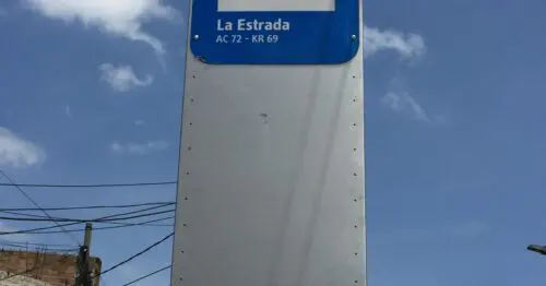 PARADERO SITP BARRIO LA ESTRADA  182A05